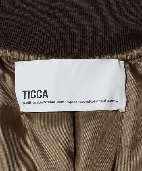 ユナイテッドアローズ【別注】＜TICCA＞ロング MA―1 コート 別注