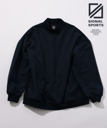 SIGNAL SPORTS(VOiX|[c)́ySIGNAL SPORTSzheavy weight sweat mock neck/13oz wr[EFCgXEFbgbNlbN(XEFbg)