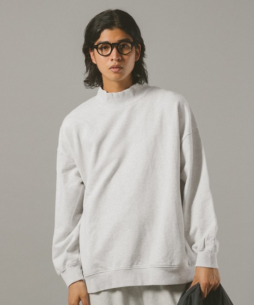 SIGNAL SPORTS(シグナルスポーツ)の「【SIGNAL SPORTS】heavy weight sweat mock neck/13oz ヘビーウェイトスウェットモックネック(スウェット・メンズ・ネイビー/その他4・LARGE/MEDIUM)」の21枚目の写真