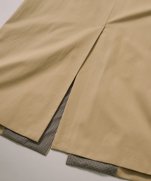 PUBLIC TOKYO（パブリックトウキョウ）の「ストレートラインステンカラーコート（トレンチコート・レディース・ダークグレー/ベージュ・1/2）」の22枚目の写真