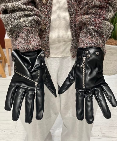 セール】ダブル ライダース グローブ（手袋）｜BEAMS（ビームス）の