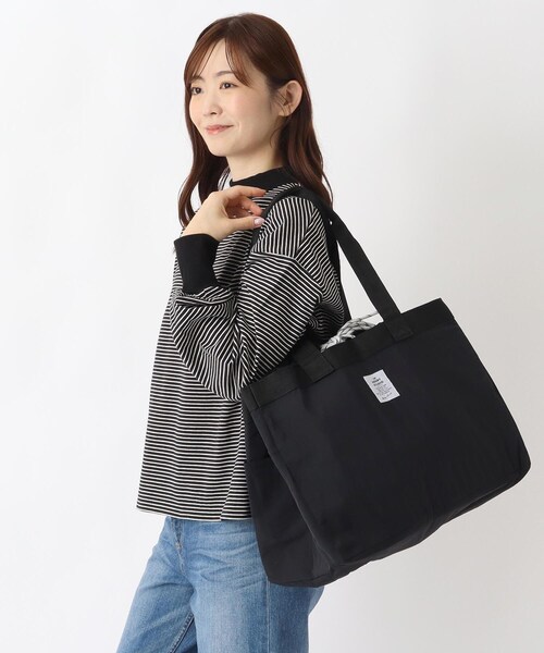 one'sterrace(ワンズテラス)の「ヘンリースタジオ ショッピングバッグ(エコバッグ/サブバッグ・レディース・グレー系4/ブラック系8/イエロー系9・99)」の16枚目の写真