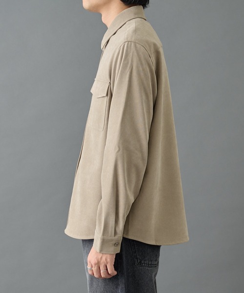 COLONY 2139（コロニートゥーワンスリーナイン）の「フェードツイルCPOシャツ（シャツ/ブラウス・メンズ・ブラック/バーガンディー/ベージュ・MEDIUM/LARGE）」の17枚目の写真