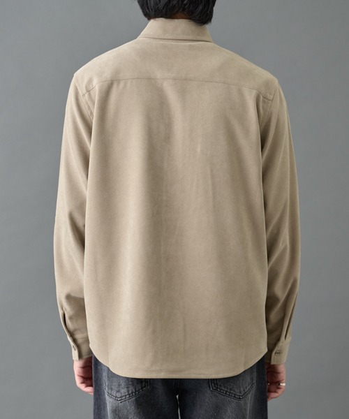 COLONY 2139（コロニートゥーワンスリーナイン）の「フェードツイルCPOシャツ（シャツ/ブラウス・メンズ・ブラック/バーガンディー/ベージュ・MEDIUM/LARGE）」の18枚目の写真