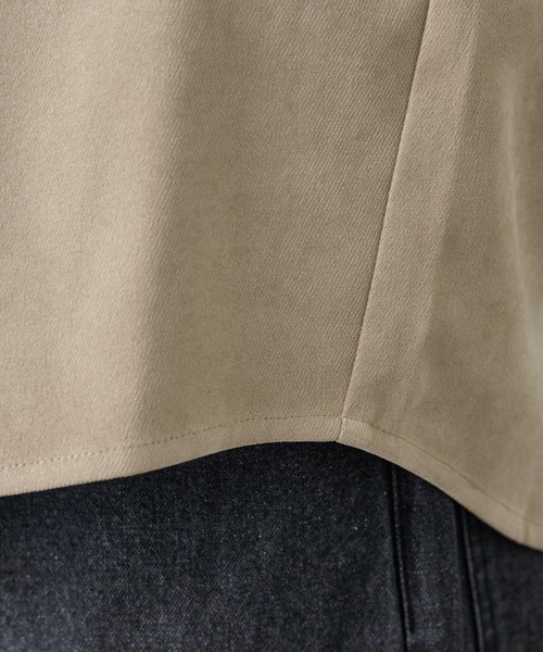 COLONY 2139（コロニートゥーワンスリーナイン）の「フェードツイルCPOシャツ（シャツ/ブラウス・メンズ・ブラック/バーガンディー/ベージュ・MEDIUM/LARGE）」の22枚目の写真