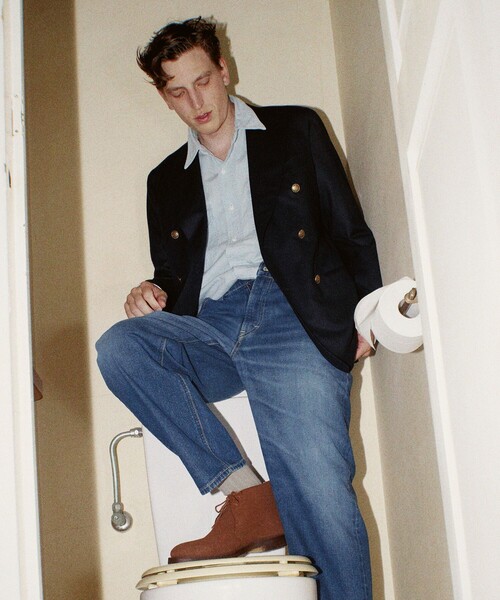 Lee（リー）の「【Lee for WILD LIFE TAILOR】EX 101z（デニムパンツ・メンズ・ブラック/ブルー系その他4・38/30/34/36/32）」の3枚目の写真