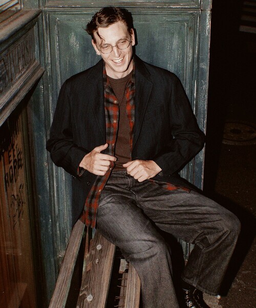 Lee（リー）の「【Lee for WILD LIFE TAILOR】EX 101z（デニムパンツ・メンズ・ブラック/ブルー系その他4・38/30/34/36/32）」の7枚目の写真