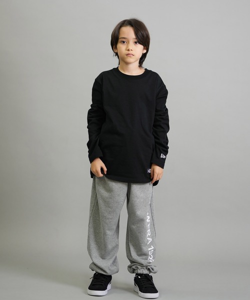 NEW ERA(ニューエラ)の「NEW ERA/ニューエラ YTH LS CT TEE PAISLEY キッズ ロンT 14693878/14693879(Tシャツ/カットソー・キッズ・ホワイト/ブラック・130cm/140cm/150cm/160cm)」の13枚目の写真