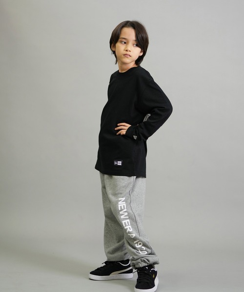 NEW ERA(ニューエラ)の「NEW ERA/ニューエラ YTH LS CT TEE PAISLEY キッズ ロンT 14693878/14693879(Tシャツ/カットソー・キッズ・ホワイト/ブラック・130cm/140cm/150cm/160cm)」の12枚目の写真