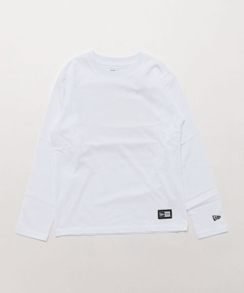 NEW ERA(ニューエラ)の「NEW ERA/ニューエラ YTH LS CT TEE PAISLEY キッズ ロンT 14693878/14693879(Tシャツ/カットソー・キッズ・ホワイト/ブラック・130cm/140cm/150cm/160cm)」の7枚目の写真