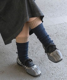 decka Quality socks（デカクオリティソックス）の「SHOWATABE ショウワタベ テクスチャーマルチカラーコットンソックス 靴下 メンズ レディース 21.5～24.5cm 25.0～28.0cm（ソックス/靴下）」