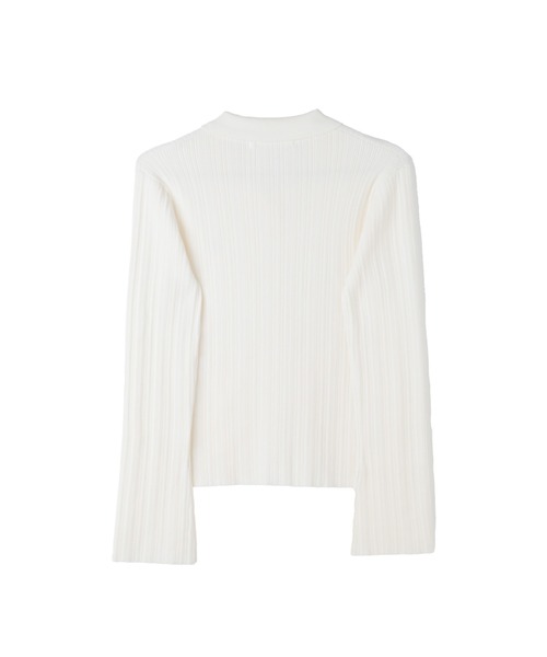 Trois Rib Knit Polo Top（ニット/セーター）｜Her lip to（ハーリップ