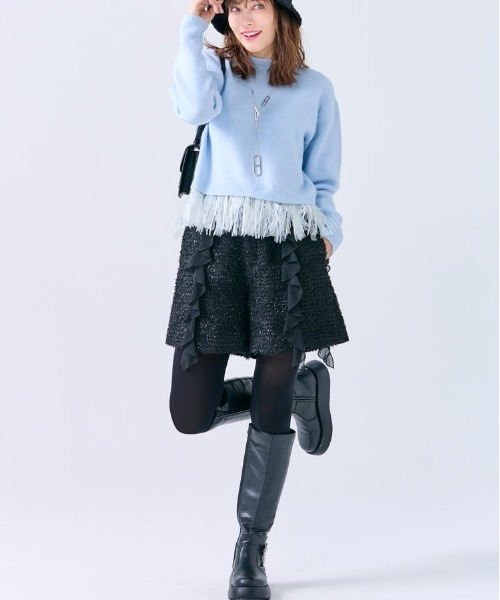 Chesty（チェスティー）の「ビジューバックルロングブーツ（ブーツ・レディース・ブラック・SMALL/MEDIUM）」の15枚目の写真