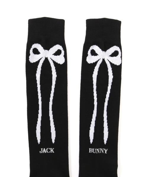 セール】【Jack Bunny!!】リボンハイソックス (LADIES)（ソックス/靴下