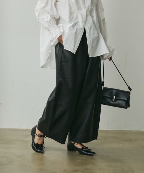 Lunea（ルネア）の「2wayスクエアワンハンドルバッグ/２種類のショルダー紐付き（ショルダーバッグ・レディース・ベージュ/ダークブラウン/ブラック/ブラウン/キャメル/ピンク・FREE）」の17枚目の写真