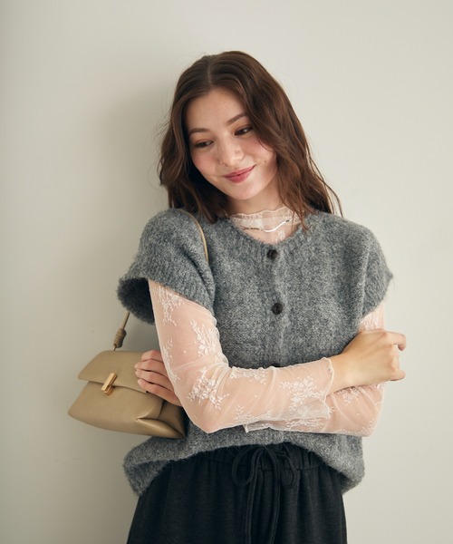 Lunea（ルネア）の「2wayスクエアワンハンドルバッグ/２種類のショルダー紐付き（ショルダーバッグ・レディース・ベージュ/ダークブラウン/ブラック/ブラウン/キャメル/ピンク・FREE）」の9枚目の写真