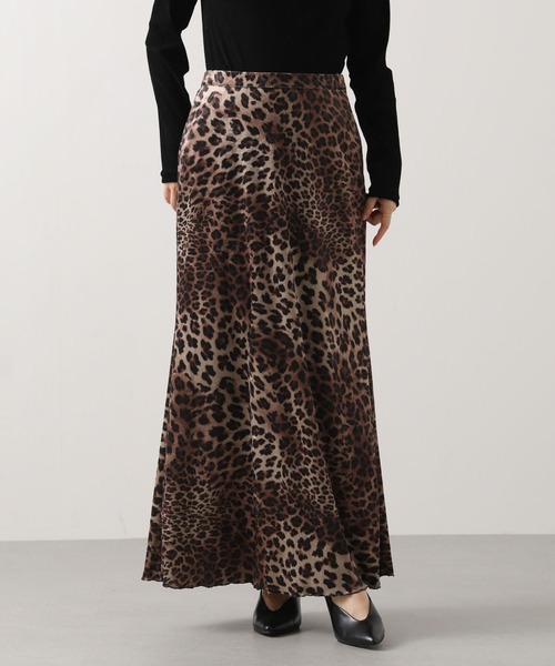 Munich（ミューニック）の「ベロアレオパードナロースカート（スカート・レディース・レオパード・S）」の11枚目の写真
