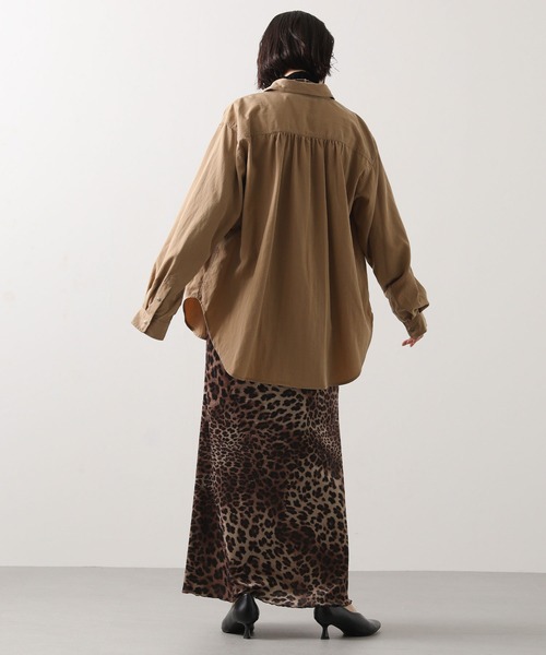 Munich（ミューニック）の「ベロアレオパードナロースカート（スカート・レディース・レオパード・S）」の4枚目の写真