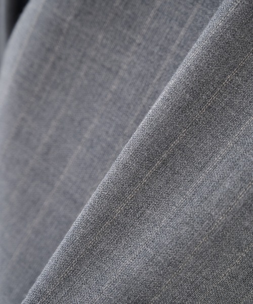 Jieda(ジエダ)の「【JieDa】WOOL STRIPE ZIP SHIRT(シャツ/ブラウス・メンズ・グレー/ブラック・1/2)」の19枚目の写真