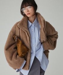 BABYLONE | ファーショートコート(ブルゾン)