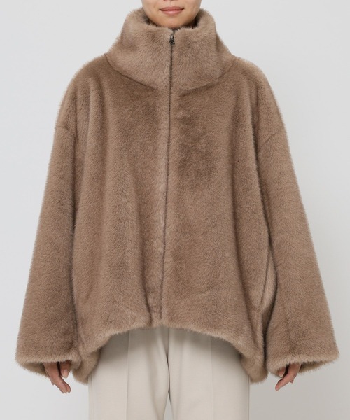 ファーショートコート（ブルゾン）｜BABYLONE（バビロン）の