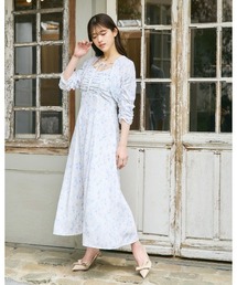 Little Flower Bolero Set Dress