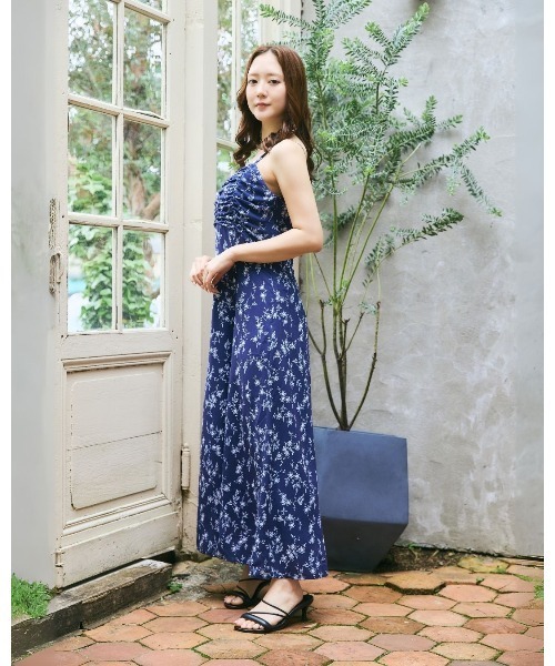 LANTINAM(ランティナム)の「Little Flower Bolero Set Dress(ワンピース・レディース・ネイビー/ホワイト・SMALL/MEDIUM)」の21枚目の写真