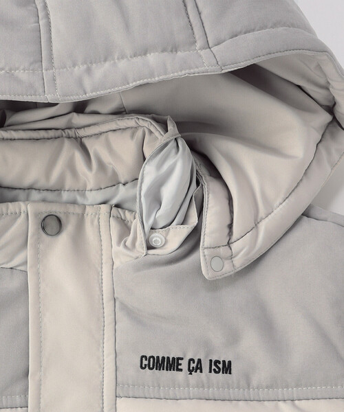 COMME CA ISM（コムサイズム）の「フード付き 中綿 ブルゾン（ブルゾン・キッズ・ブラック/ライトグレー・100cm/110cm/120cm/130cm/140cm/150cm）」の11枚目の写真