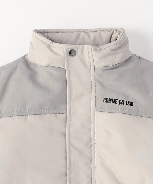 COMME CA ISM（コムサイズム）の「フード付き 中綿 ブルゾン（ブルゾン・キッズ・ブラック/ライトグレー・100cm/110cm/120cm/130cm/140cm/150cm）」の12枚目の写真