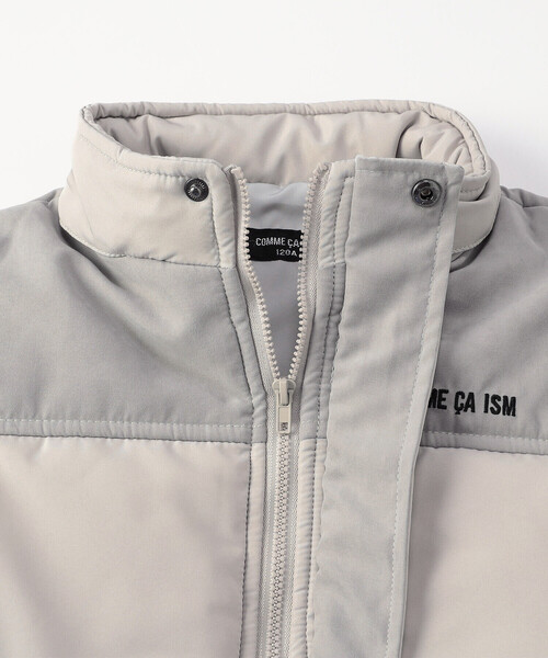 COMME CA ISM（コムサイズム）の「フード付き 中綿 ブルゾン（ブルゾン・キッズ・ブラック/ライトグレー・100cm/110cm/120cm/130cm/140cm/150cm）」の13枚目の写真