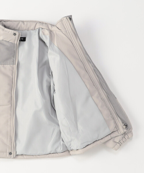 COMME CA ISM（コムサイズム）の「フード付き 中綿 ブルゾン（ブルゾン・キッズ・ブラック/ライトグレー・100cm/110cm/120cm/130cm/140cm/150cm）」の16枚目の写真