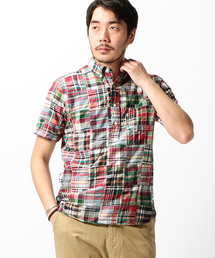 BEAMS PLUS | BEAMS PLUS / マドラス パッチワーク プルオーバーシャツ(シャツ/ブラウス)
