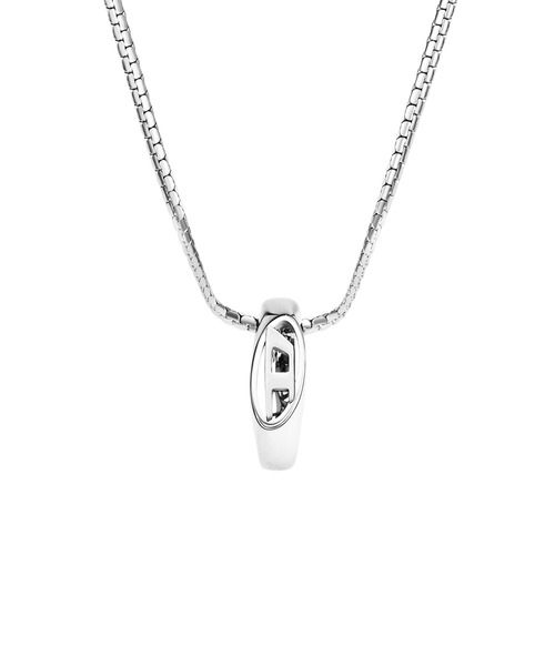 DIESEL（ディーゼル）の「ディーゼル アクセサリー メンズ ネックレス シルバー DX1644040（ネックレス・メンズ・シルバー・FREE）」の5枚目の写真