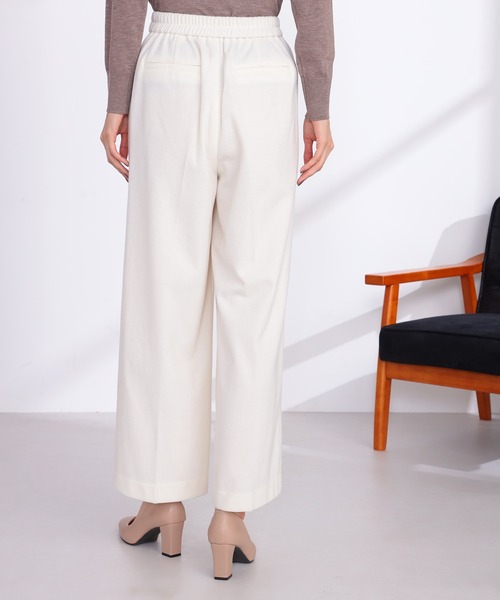 GALLORIA（ギャローリア）の「ピンタックワイドパンツ（その他パンツ・レディース・ブラック/グレー/オートミール・LL/L/M/S）」の12枚目の写真