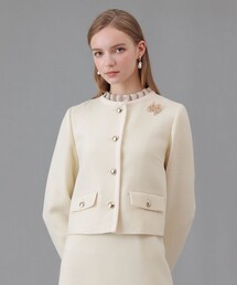 ANAYI｜アナイのノーカラージャケット通販 - ZOZOTOWN