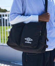 UMBRO（アンブロ）の「【umbro/アンブロ】刺繍ダブルポケット ソフトショルダーバッグ（ショルダーバッグ）」