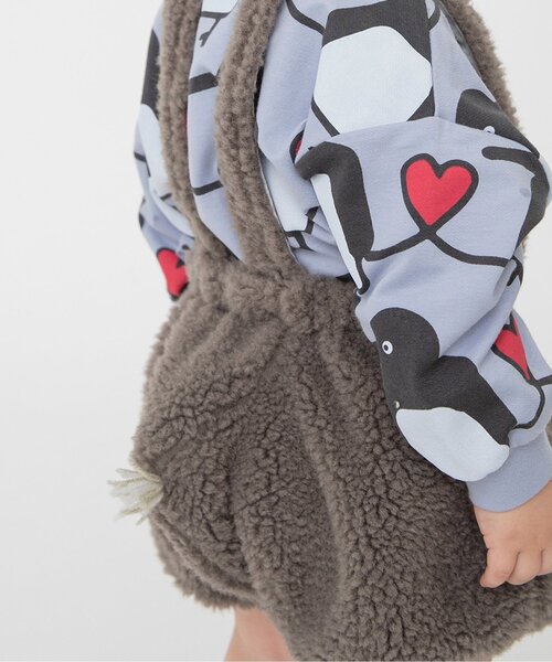 BREEZE(ブリーズ)の「FUN!FAN!アニマル もこもこサス付きブルマ(その他ベビーウェア・キッズ・イエロー/グレー・80)」の7枚目の写真