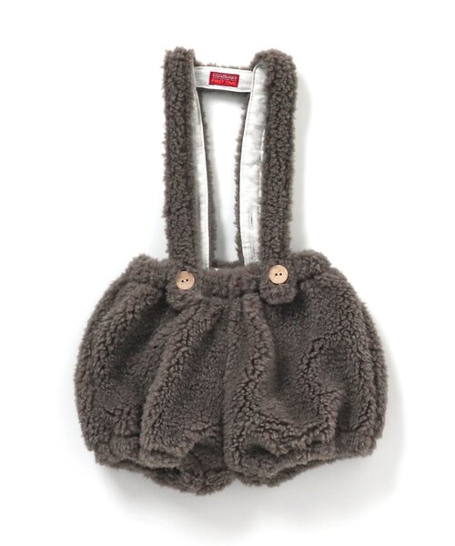 BREEZE(ブリーズ)の「FUN!FAN!アニマル もこもこサス付きブルマ(その他ベビーウェア・キッズ・イエロー/グレー・80)」の3枚目の写真