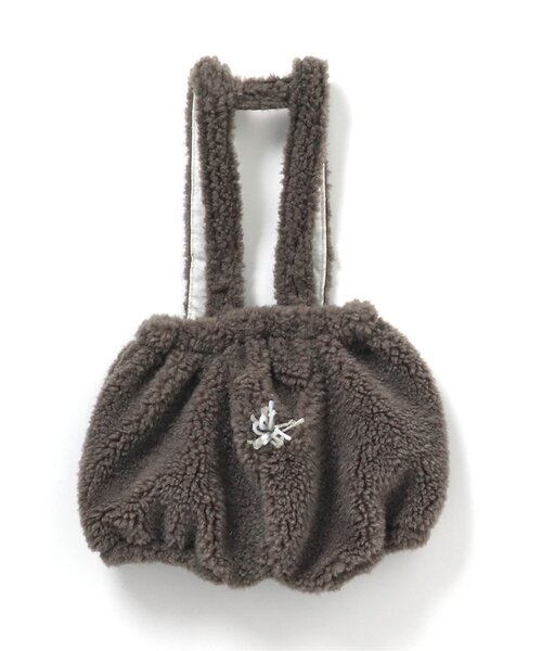 BREEZE(ブリーズ)の「FUN!FAN!アニマル もこもこサス付きブルマ(その他ベビーウェア・キッズ・イエロー/グレー・80)」の4枚目の写真