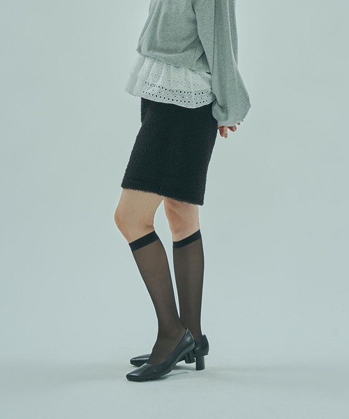 ROSE BUD(ローズバッド)の「KNIT SHORT PANTS(その他パンツ・レディース・ブラウン/ブラック・ONE SIZE)」の7枚目の写真