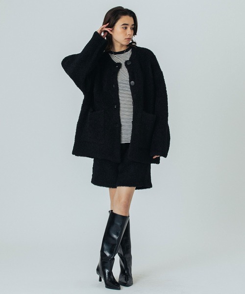 ROSE BUD(ローズバッド)の「KNIT SHORT PANTS(その他パンツ・レディース・ブラウン/ブラック・ONE SIZE)」の18枚目の写真