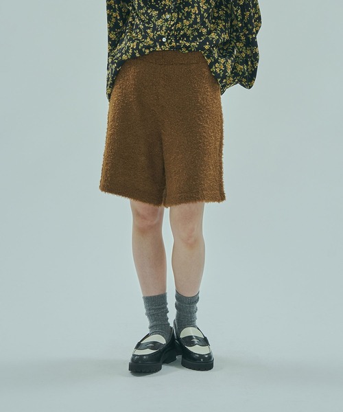 ROSE BUD(ローズバッド)の「KNIT SHORT PANTS(その他パンツ・レディース・ブラウン/ブラック・ONE SIZE)」の20枚目の写真