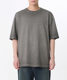 ルナ ダイング リラックスド クルーネックTシャツ [チャコールグレー]
