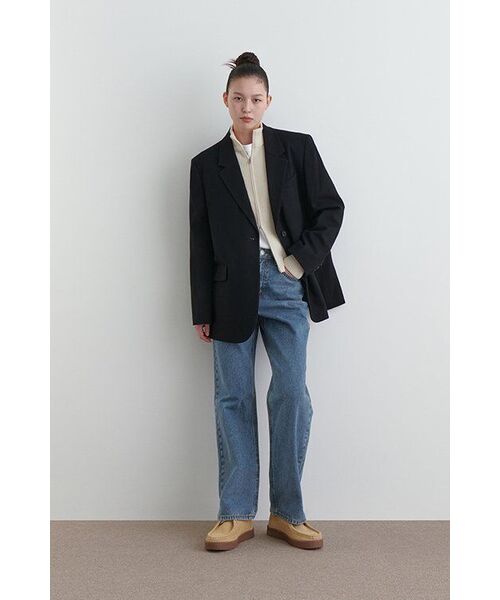 MUSINSA STANDARD WOMAN（ムシンサスタンダードウーマン）の「ウィメンズリブスリムニットジップアップ[クリーム]（ニット/セーター・レディース・その他・SMALL/MEDIUM/LARGE）」の11枚目の写真