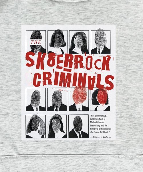 SK8ER ROCK(スケーターロック)の「Criminals Hand Warmer Sweat Hoodie white melange(パーカー・レディース・その他・FREE)」の4枚目の写真