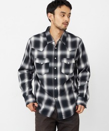 EDWIN エドウィン ウエスタンシャツ チェック 長袖