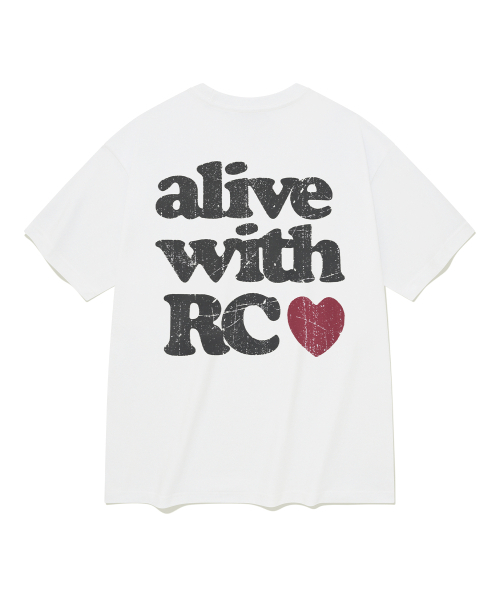 Retriever Club（レトリーバークラブ）の「ALIVE TEE [WHITE]（Tシャツ/カットソー・メンズ・その他・SMALL/MEDIUM/LARGE/X-LARGE）」の3枚目の写真