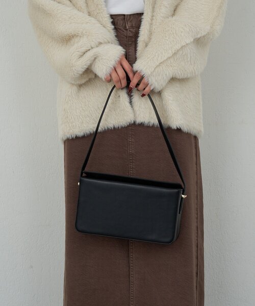 GALLARDAGALANTE(ガリャルダガランテ)の「【2.718】BOXショルダーバッグ(ショルダーバッグ・レディース・ブラック/ボルドー・FREE)」の7枚目の写真