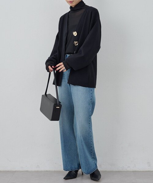 GALLARDAGALANTE(ガリャルダガランテ)の「【2.718】BOXショルダーバッグ(ショルダーバッグ・レディース・ブラック/ボルドー・FREE)」の8枚目の写真