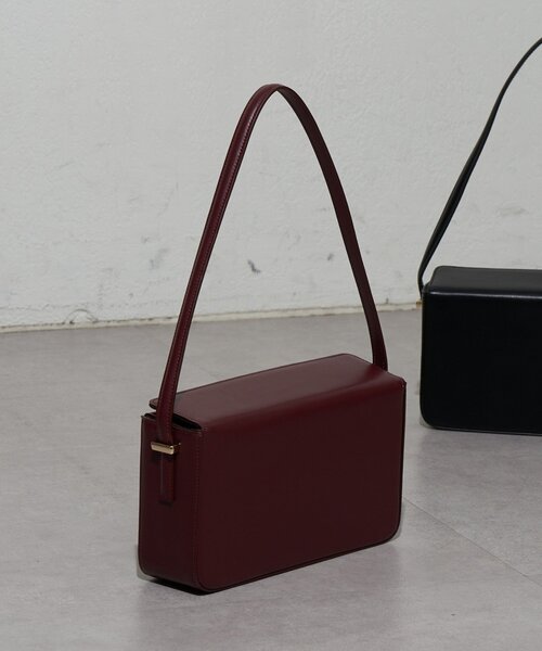 GALLARDAGALANTE(ガリャルダガランテ)の「【2.718】BOXショルダーバッグ(ショルダーバッグ・レディース・ブラック/ボルドー・FREE)」の17枚目の写真